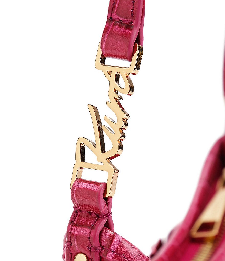 Kurt Geiger London Kurt Sling Flowers Applique Shoulder Bag - Fuchsia - view 4
