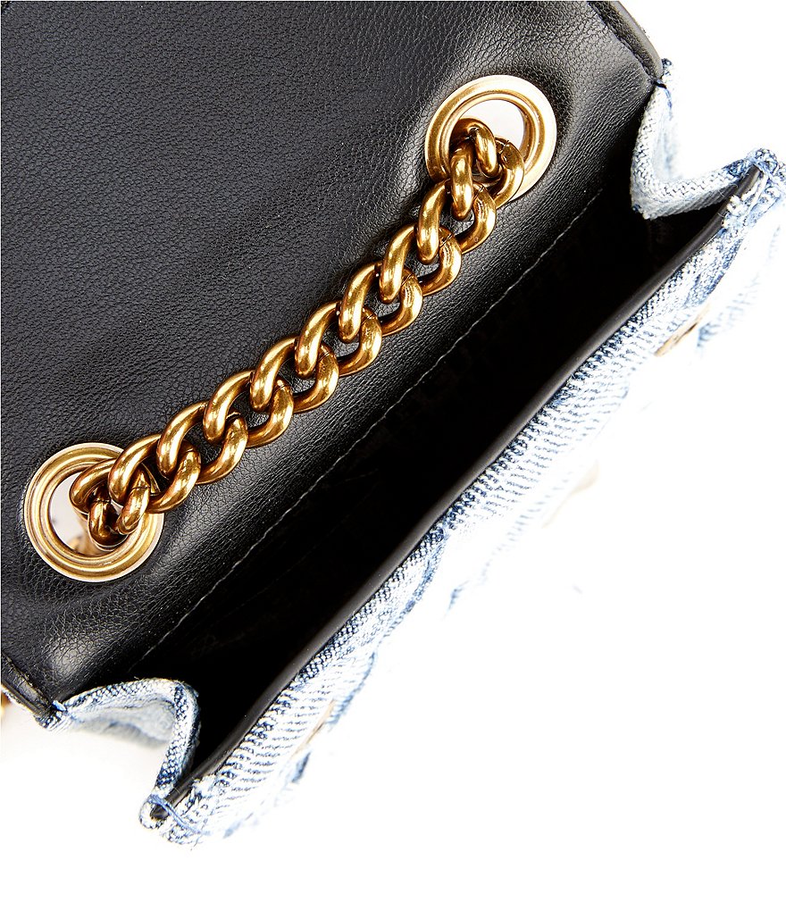 Kurt Geiger London Micro Denim Crossbody Bag - Denim - view 3