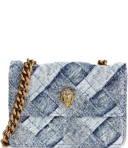 Kurt Geiger London Micro Denim Crossbody Bag - Denim - view 1