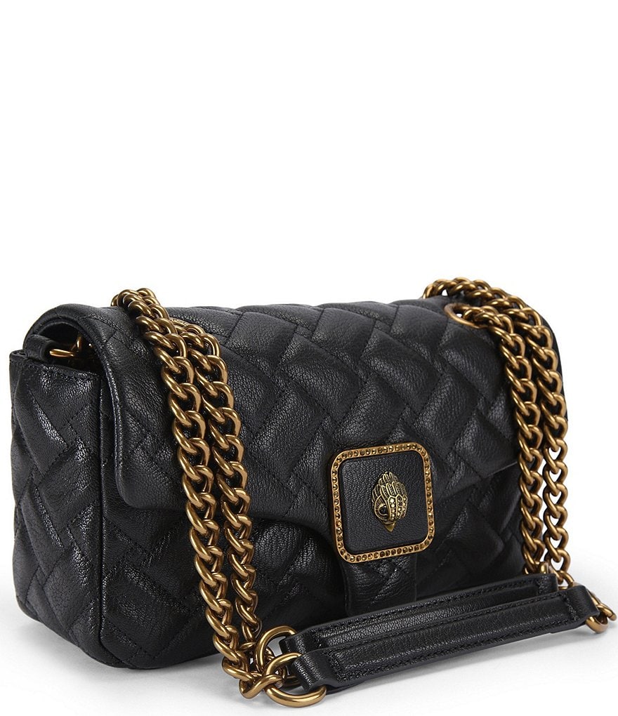 Kurt Geiger London Pimlico Quilted Shoulder Crossbody Bag - Black - view 11