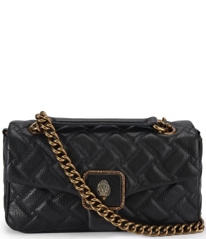 Kurt Geiger London Pimlico Quilted Shoulder Crossbody Bag - Black - view 7