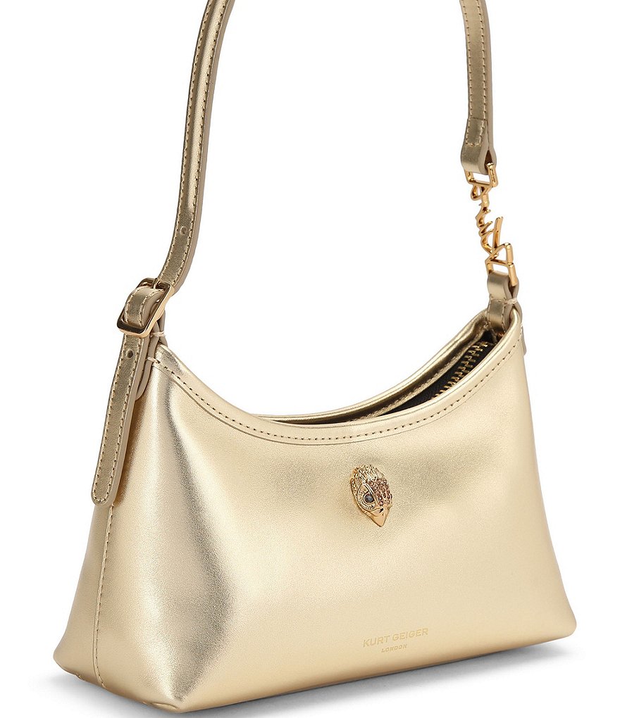 Kurt Geiger London Kurt Sling Shoulder Bag - Gold Metallic - view 17