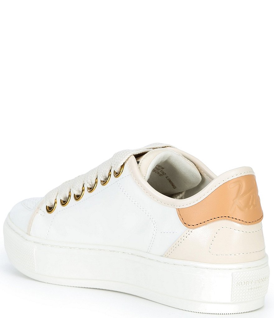 Kurt Geiger London Southbank Soft Logo Ornament Sneakers - White - view 3