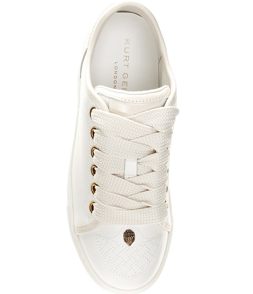 Kurt Geiger London Southbank Soft Logo Ornament Sneakers - White - view 5