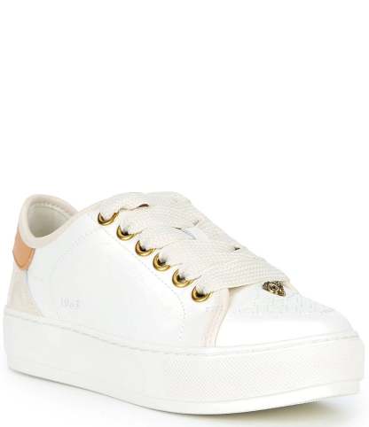 Kurt Geiger London Southbank Soft Logo Ornament Sneakers - White - view 1