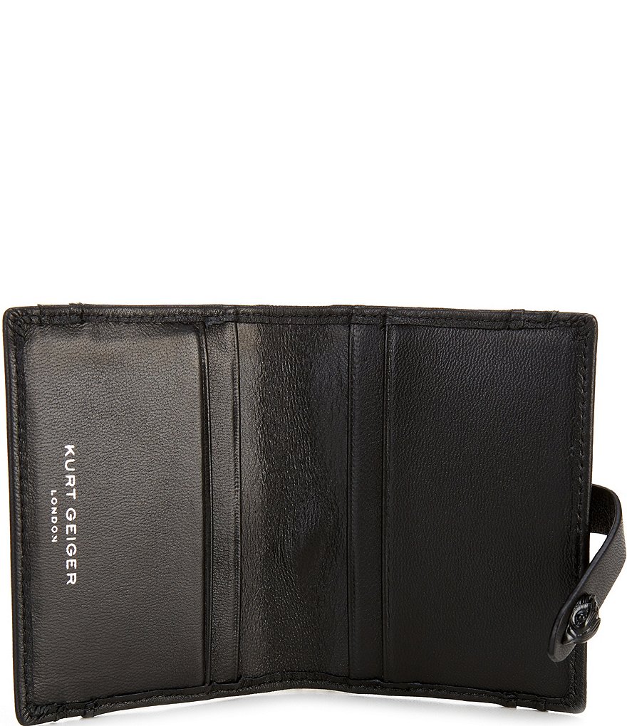 Kurt Geiger London Drench Multi Card Holder Wallet - Black/Black - view 3