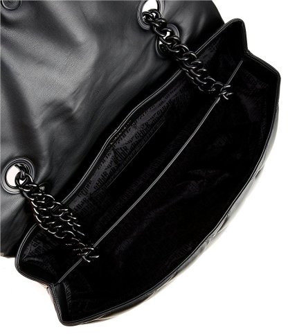 Kurt Geiger London Macro Kensington Drench Leather Crossbody Bag - Black - view 9