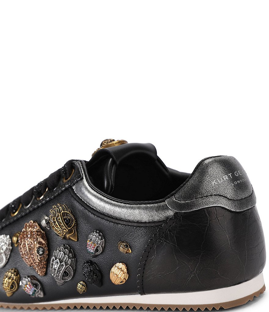 Kurt Geiger London Eagles Islington Signature Logo Embellished Sneakers - Black - view 2