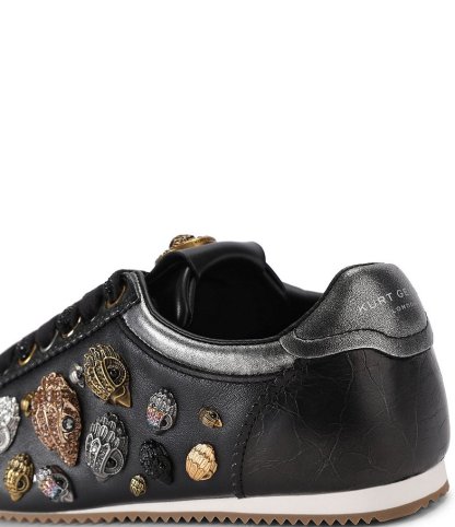 Kurt Geiger London Eagles Islington Signature Logo Embellished Sneakers - Black - view 2