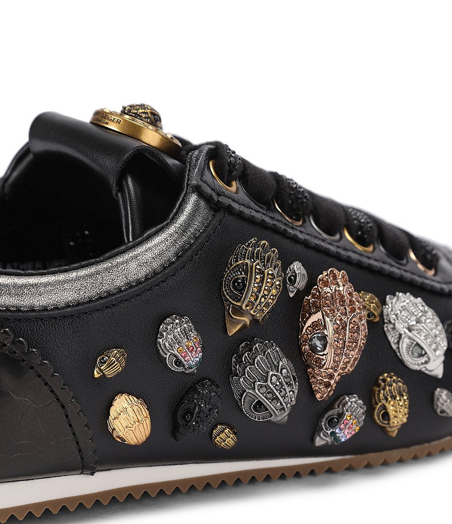 Kurt Geiger London Eagles Islington Signature Logo Embellished Sneakers - Black - view 3