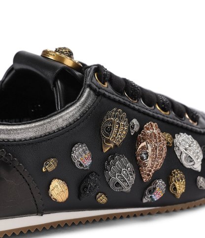 Kurt Geiger London Eagles Islington Signature Logo Embellished Sneakers - Black - view 3