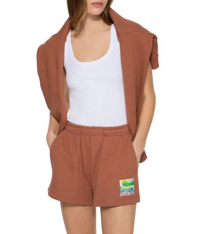 Kurt Geiger London Kurt's Cabana Coordinating Shorty Shorts - Rust - view 3