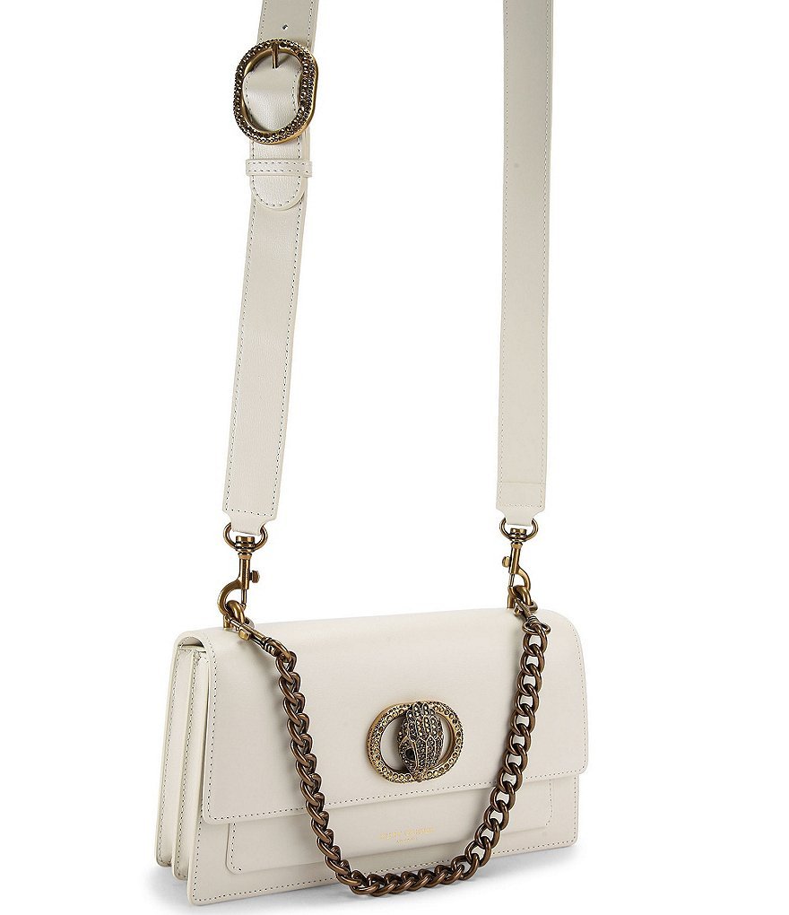 Kurt Geiger London Chelsea Belt Strap Crossbody Bag - Bone - view 3