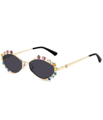 Kurt Geiger London Women's KGL1062 54mm Rectangle Sunglasses - Yellow Gold - view 1