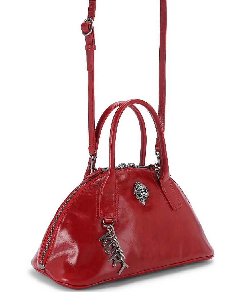 Kurt Geiger London Sloane Bowling Shoulder Bag - Red - view 3
