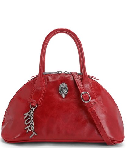 Kurt Geiger London Sloane Bowling Shoulder Bag - Red - view 1
