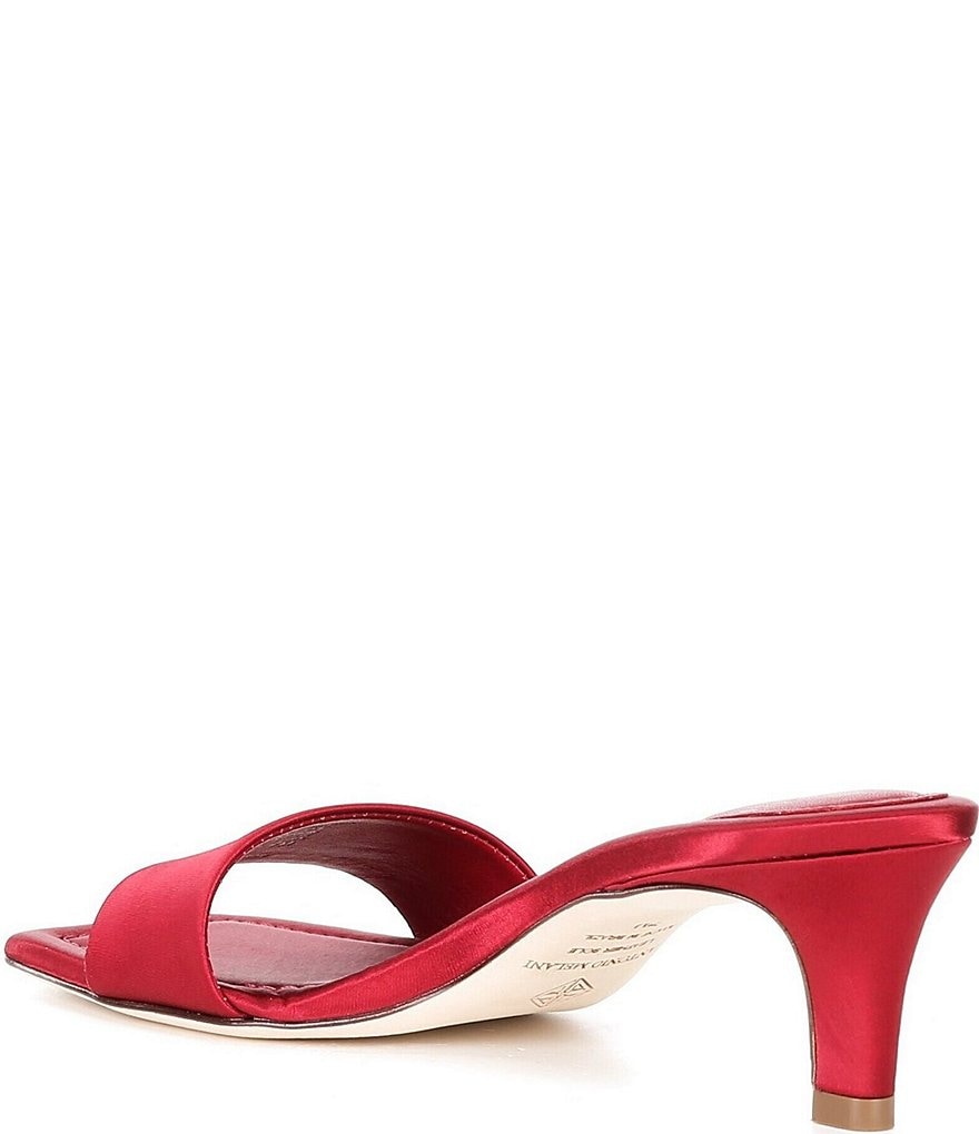 Antonio Melani Vita Satin Dress Slide Sandals - Garnet Red - view 3
