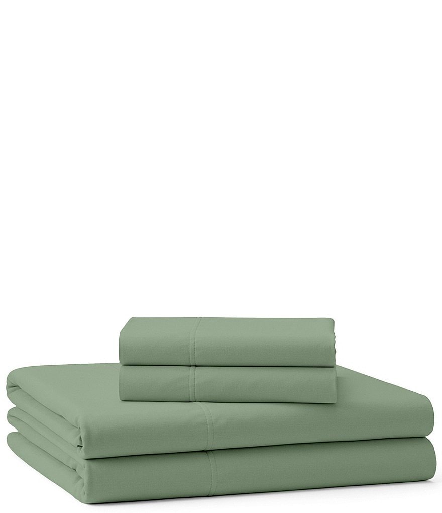 Noble Excellence 500 Thread-Count Egyptian Cotton Sheet Set - Basil - view 5