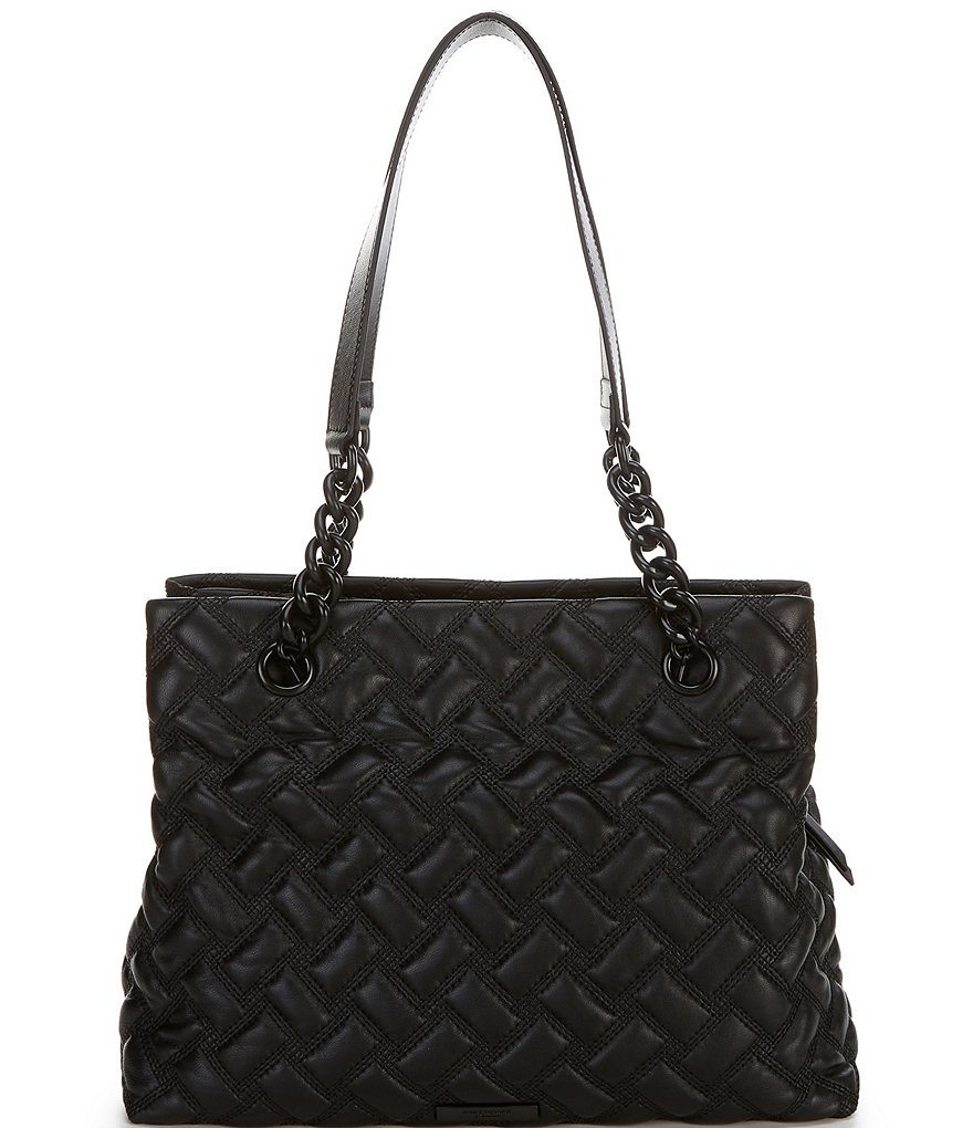 Kurt Geiger London Kensington Drench Quilted Tote Bag - Black - view 2