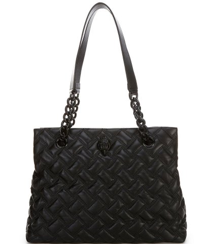 Kurt Geiger London Kensington Drench Quilted Tote Bag - Black - view 1