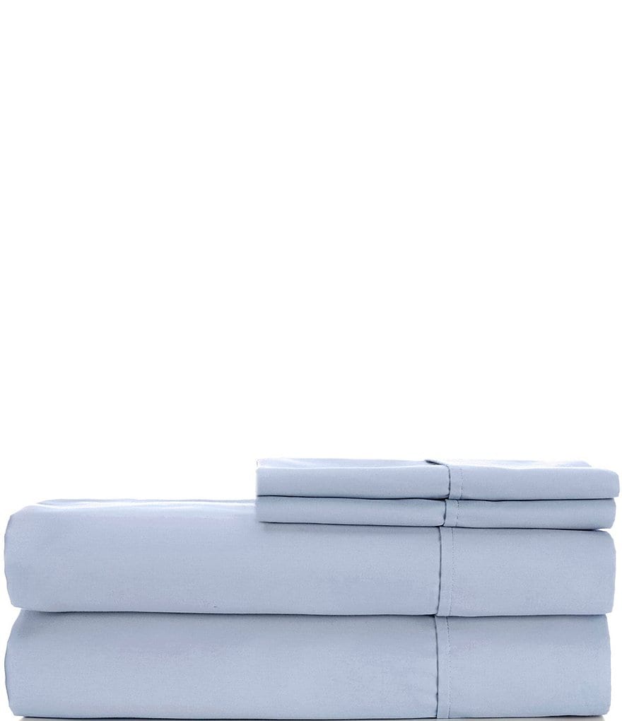 Noble Excellence 400-Thread Count Performance Sheet Set - Forever Blue - view 1