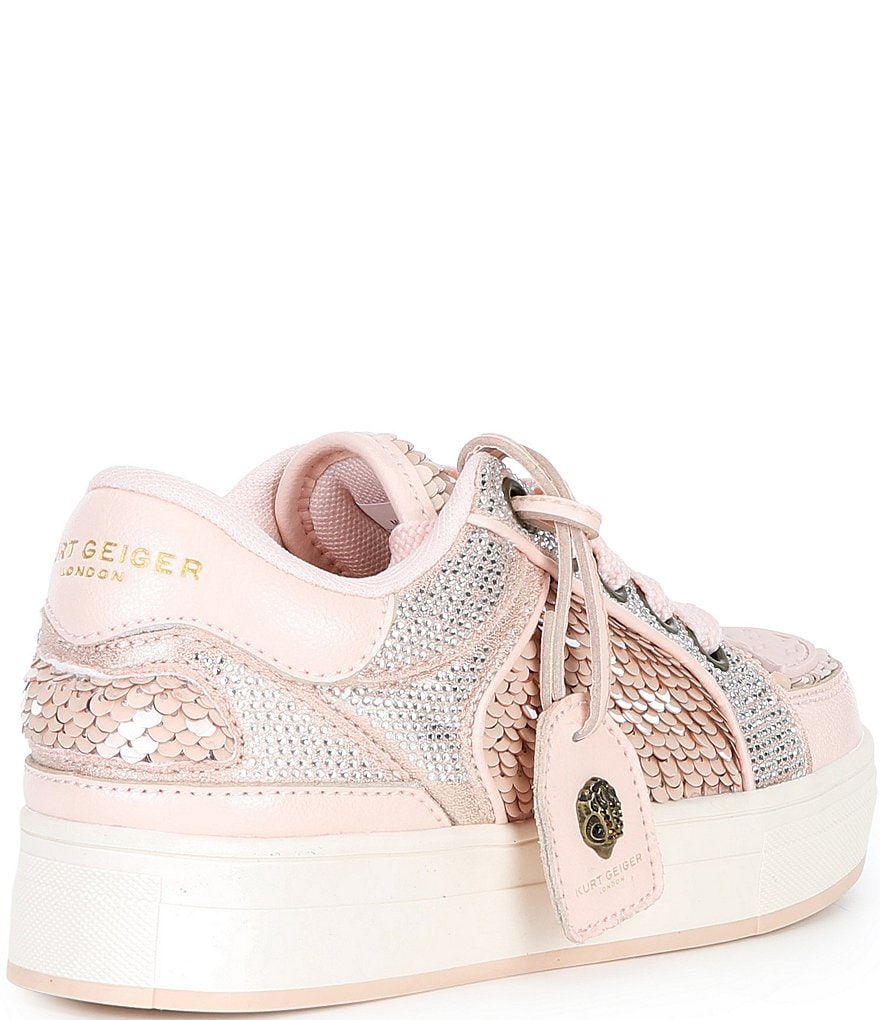 Kurt Geiger London Girls' Southbank Sneakers (Youth) - Blush - view 2