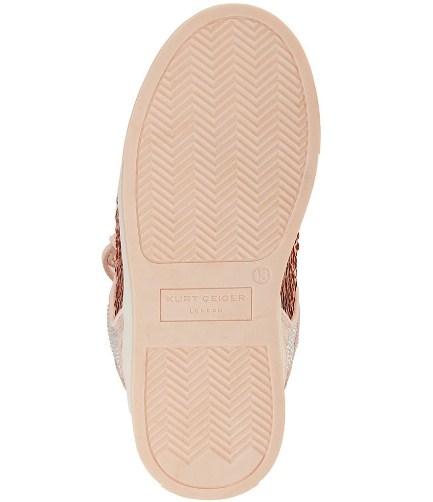 Kurt Geiger London Girls' Southbank Sneakers (Youth) - Blush - view 6