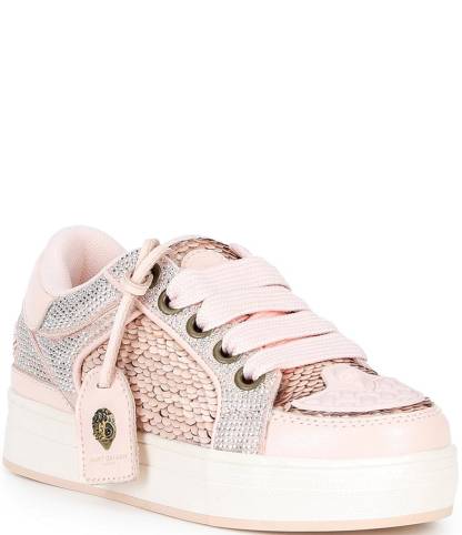 Kurt Geiger London Girls' Southbank Sneakers (Youth) - Blush - view 1