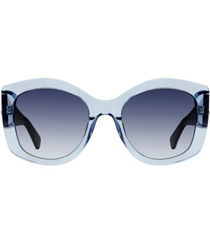 Kurt Geiger London Women's KGL1008 53mm Butterfly Sunglasses - Crystal Denim - view 2