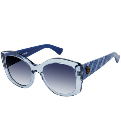 Kurt Geiger London Women's KGL1008 53mm Butterfly Sunglasses - Crystal Denim - view 1