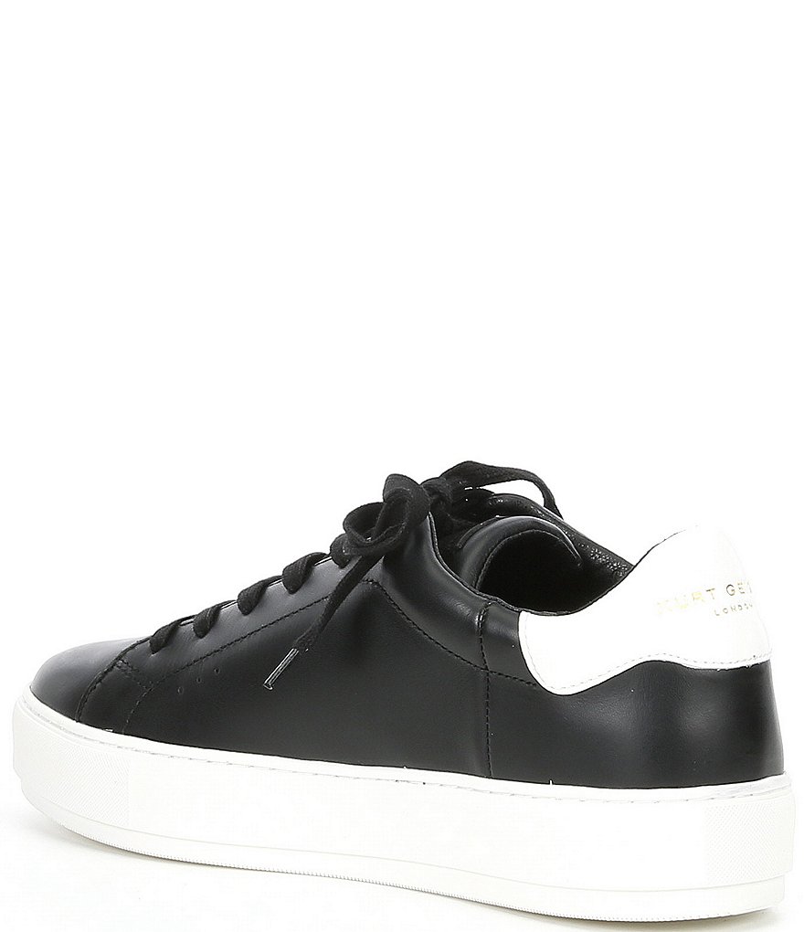 Kurt Geiger London Men's Laney Leather Lace Up Sneakers - Black - view 3