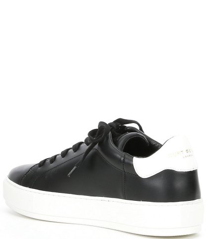 Kurt Geiger London Men's Laney Leather Lace Up Sneakers - Black - view 3