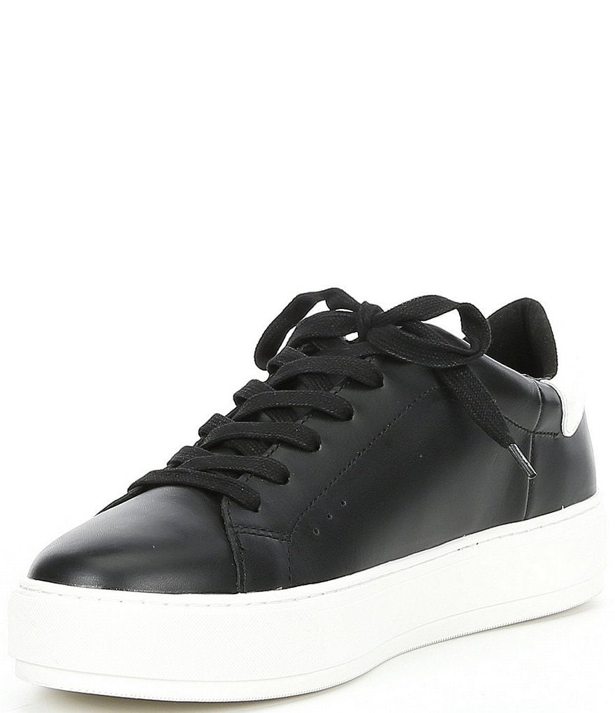 Kurt Geiger London Men's Laney Leather Lace Up Sneakers - Black - view 4