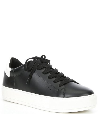 Kurt Geiger London Men's Laney Leather Lace Up Sneakers - Black - view 1