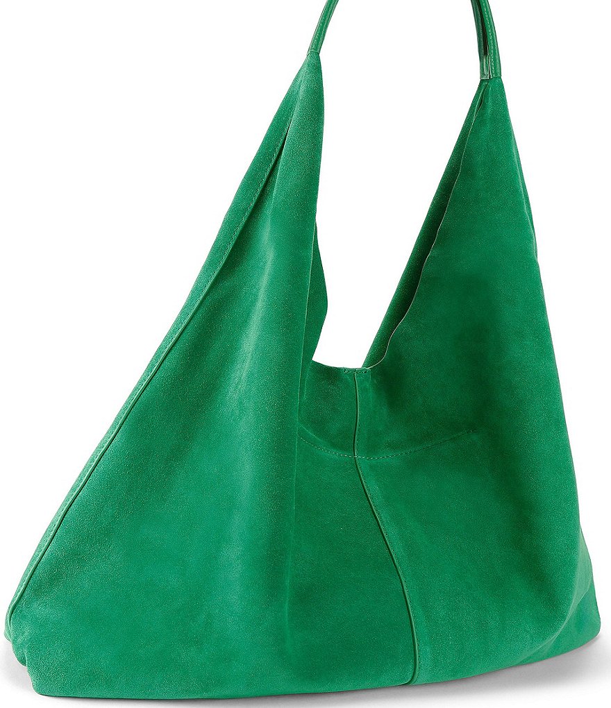 Kurt Geiger London Chelsea Large Slouch Hobo Shoulder Bag - Green - view 8