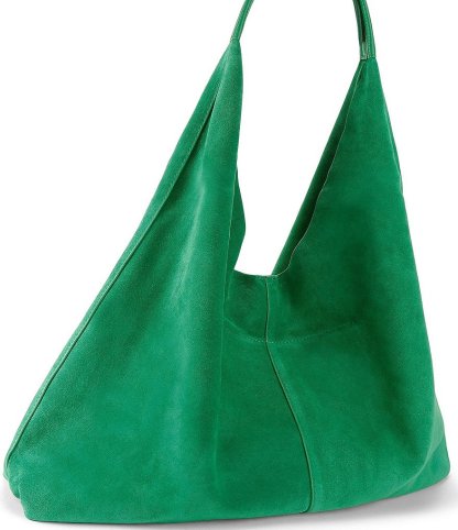 Kurt Geiger London Chelsea Large Slouch Hobo Shoulder Bag - Green - view 8