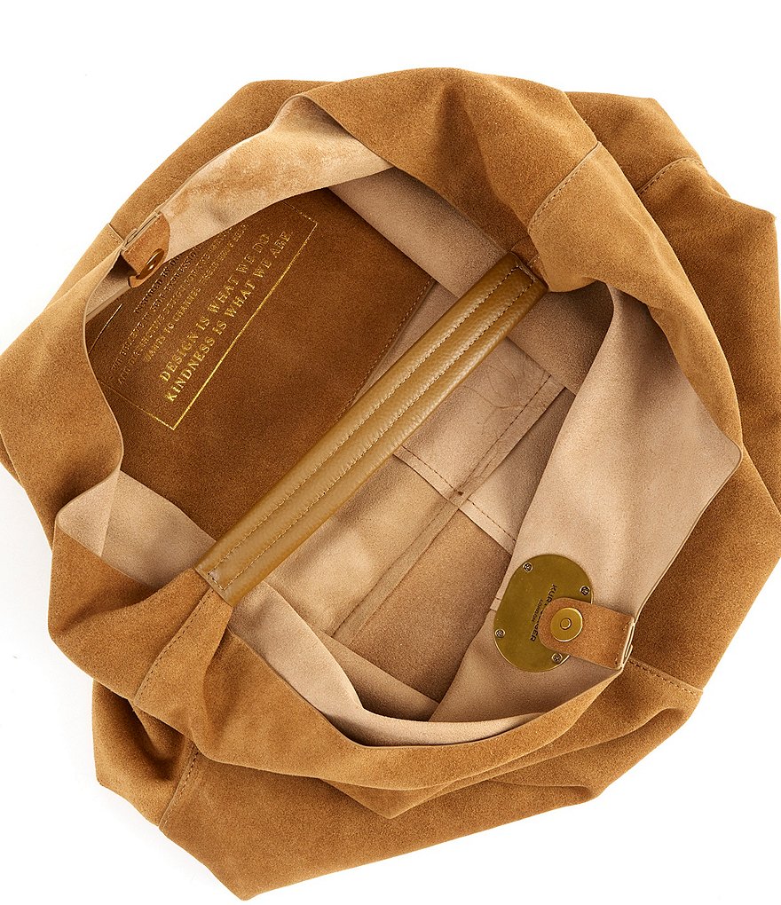Kurt Geiger London Chelsea Large Slouch Hobo Shoulder Bag - Tan - view 26