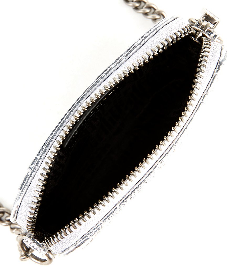 Kurt Geiger London Kensington Micro Camera Chain Strap Crossbody Bag - Silver - view 9