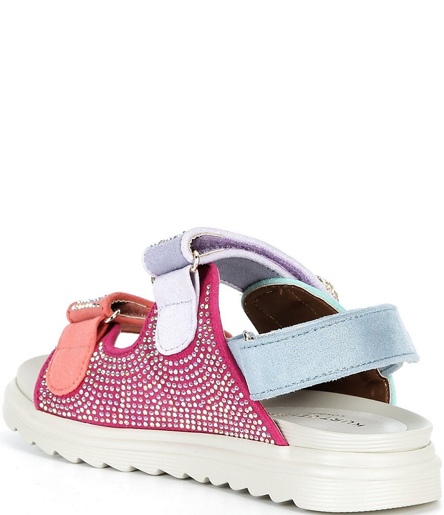 Kurt Geiger London Girls' Orson Sandals (Toddler) - Ivory Pastel Multi - view 3