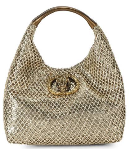 Kurt Geiger London Chelsea Small Metallic Slouch Hobo Bag - Gold - view 1