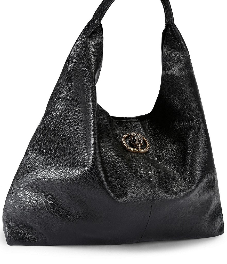 Kurt Geiger London Chelsea Large Slouch Utility Hobo Shoulder Bag - Black - view 3