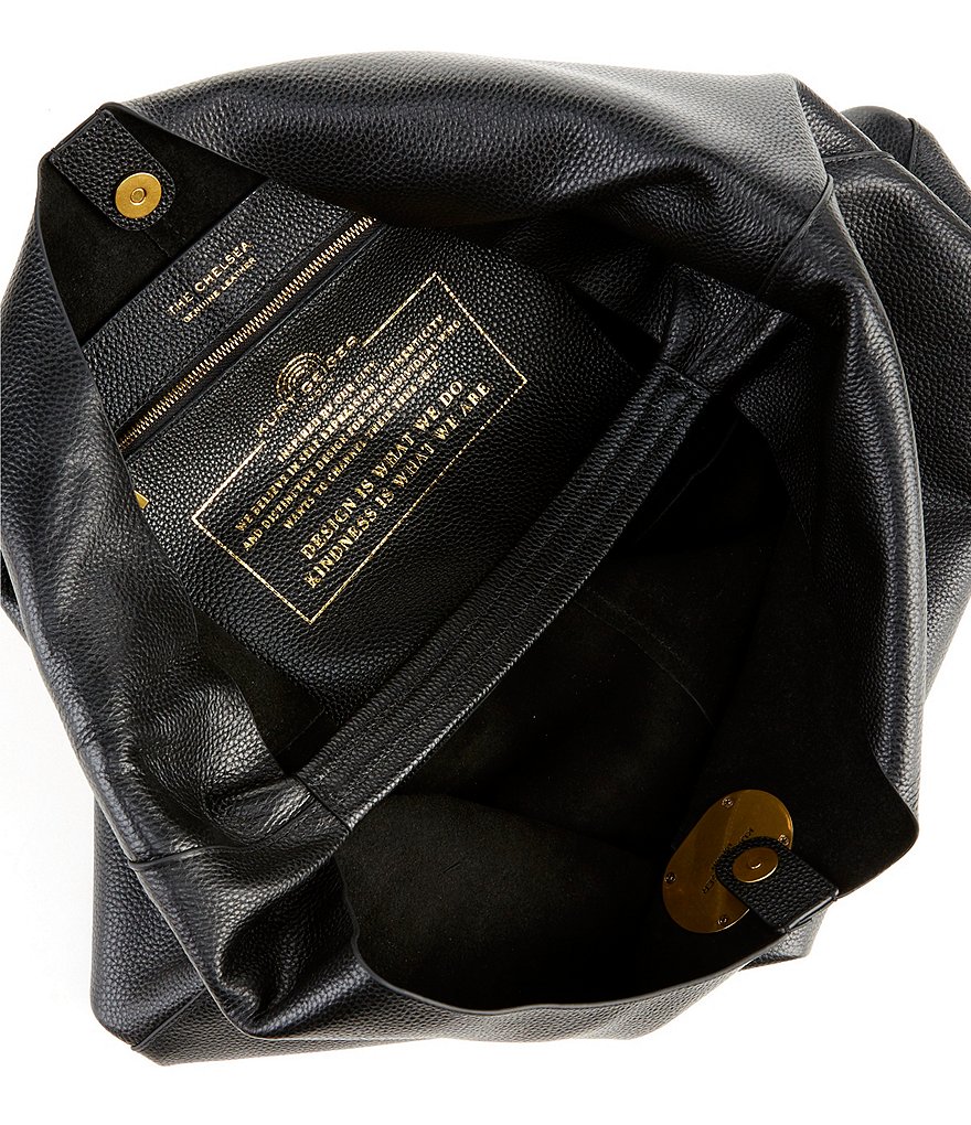 Kurt Geiger London Chelsea Large Slouch Utility Hobo Shoulder Bag - Black - view 4