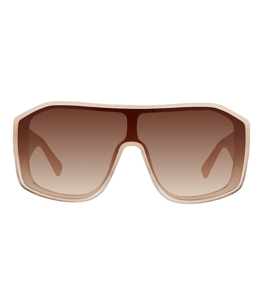 Kurt Geiger London Women's KGL1046 99mm Shield Sunglasses - Ivory/Brown - view 2