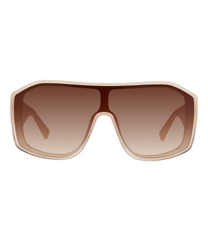 Kurt Geiger London Women's KGL1046 99mm Shield Sunglasses - Ivory/Brown - view 2