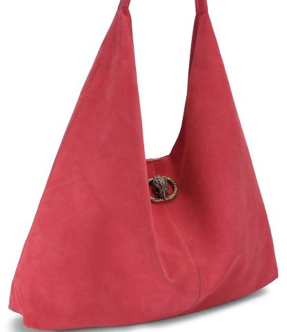 Kurt Geiger London Chelsea Large Slouch Hobo Shoulder Bag - Pink - view 20