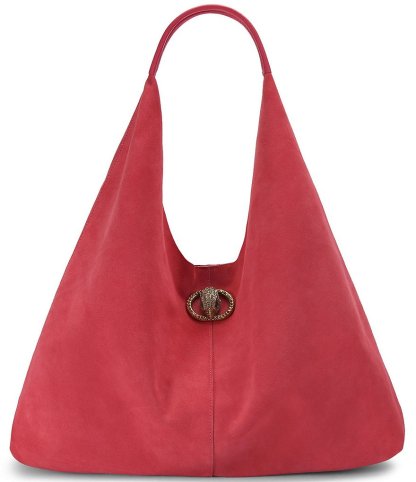 Kurt Geiger London Chelsea Large Slouch Hobo Shoulder Bag - Pink - view 18