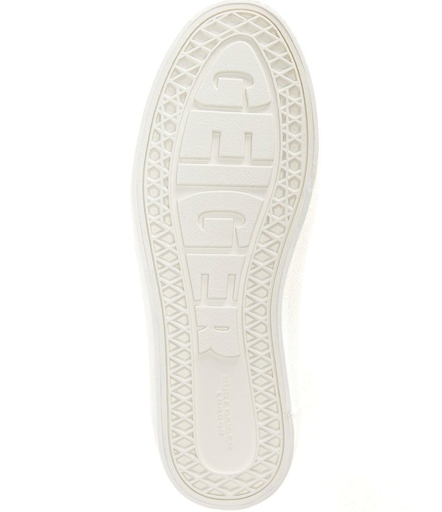 Kurt Geiger London London Lace Up Sneakers - White/Black - view 6