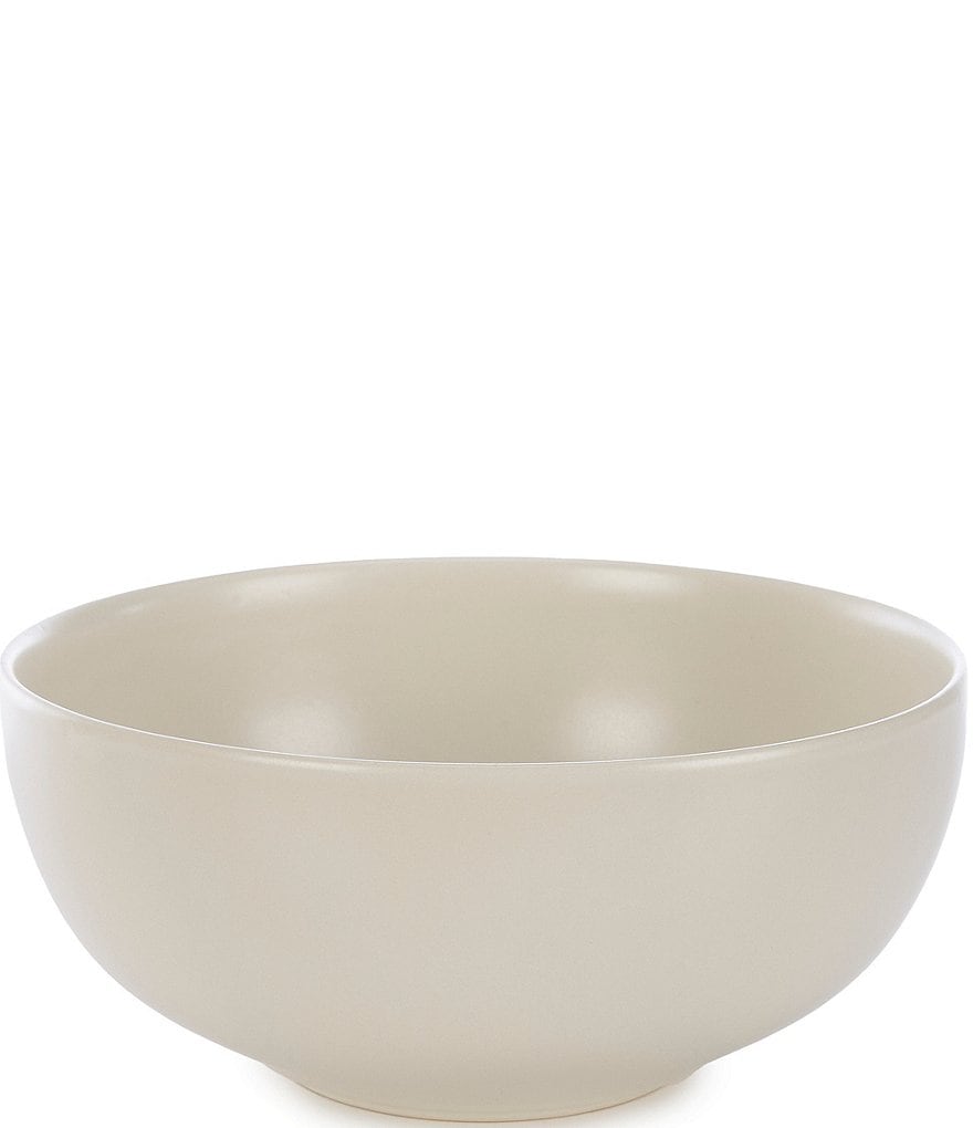 Noble Excellence Aria Glazed Serve Bowl - Cream - view 1