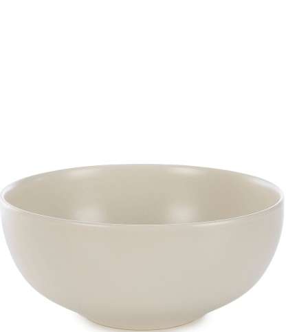 Noble Excellence Aria Glazed Serve Bowl - Cream - view 1