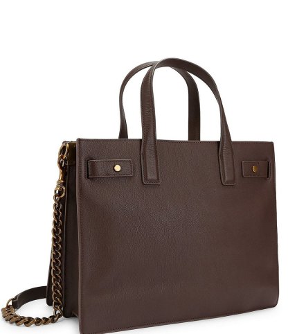 Kurt Geiger London Sloane Scarf Key Chain Tote Shoulder Bag - Brown - view 7